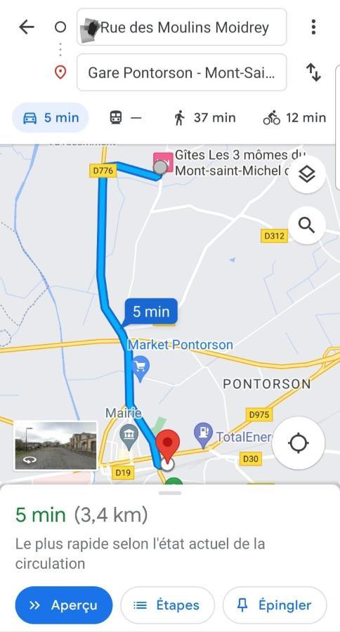 Gite Timeo Mont Saint-Michel Pontorson Zewnętrze zdjęcie